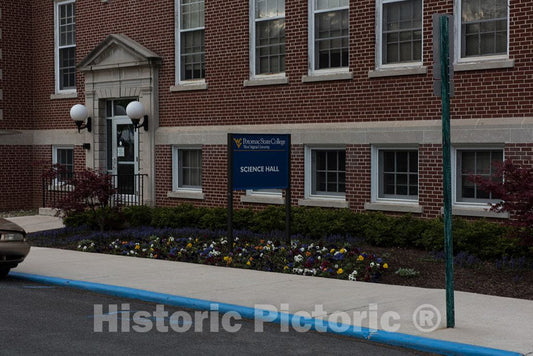 Photograph- Science Hall at Potomac State College of West Virginia University, a two-year junior college affiliated as a division of West Virginia University located in Keyser, West Virginia