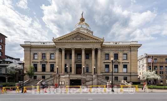 Photo - The Marion County Courthouse in Fairmont, West Virginia- Fine Art Photo Reporduction