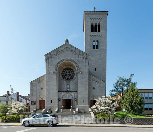 Photo - The Church of The Immaculate Conception in Clarksburg, West Virginia- Fine Art Photo Reporduction