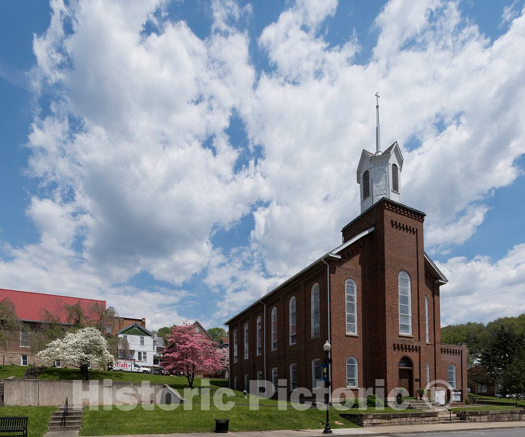 Photo - Andrews Methodist Episcopal Church, The International Mother's Day Shrine. Grafton, West Virginia- Fine Art Photo Reporduction