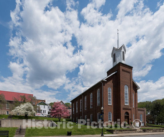 Photo - Andrews Methodist Episcopal Church, The International Mother's Day Shrine. Grafton, West Virginia- Fine Art Photo Reporduction