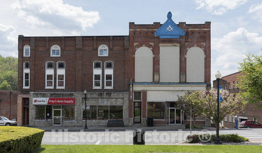 Grafton, WV Photo - Masonic Hall in Grafton, West Virginia