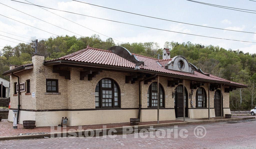 Photo - The B&O Train Station in Philippi, West Virginia- Fine Art Photo Reporduction