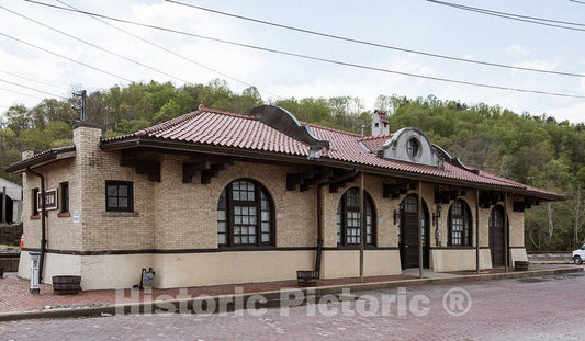 Photo - The B&O Train Station in Philippi, West Virginia- Fine Art Photo Reporduction