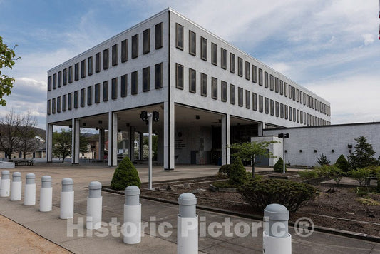 Photo- The Jennings Randolph Federal Building in Elkins, West Virginia 2 Fine Art Photo Reproduction