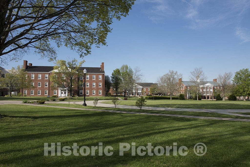 Buckhannon, WV Photo - View of The WV Wesleyan College Campus in Buckhannon, WV