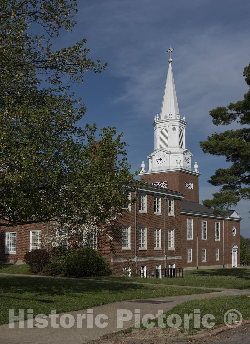 Photo - Wesley Chapel on The Campus of West Virginia Wesleyan University in Buckhannon, West Virginia- Fine Art Photo Reporduction