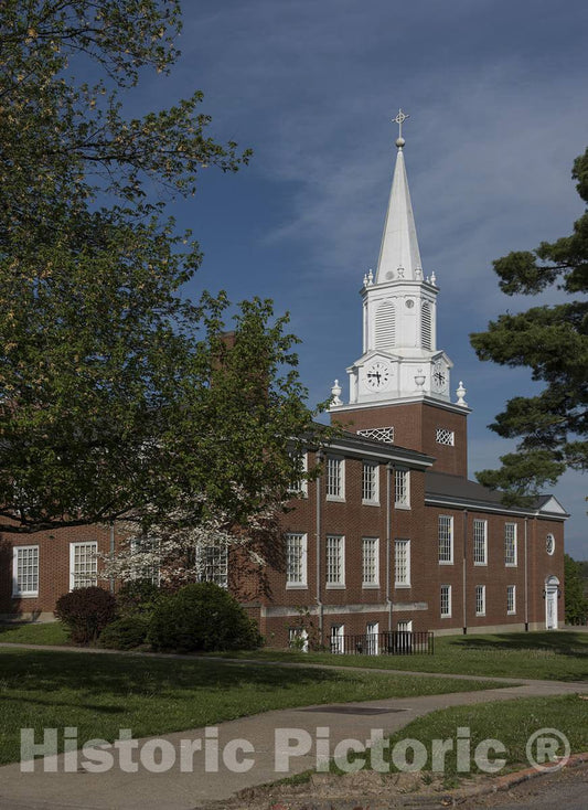 Photo - Wesley Chapel on The Campus of West Virginia Wesleyan University in Buckhannon, West Virginia- Fine Art Photo Reporduction