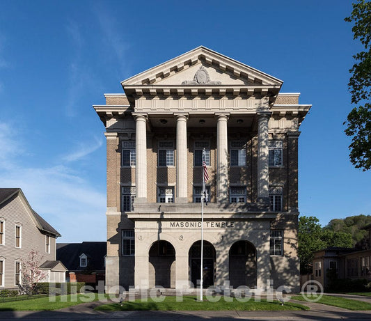 Photo - The Weston, West Virginia, Masonic Temple- Fine Art Photo Reporduction