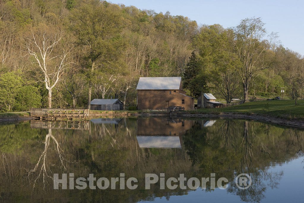 Weston, WV Photo - The Old Jackson's Mill at The Jackson's Mill 4-H Camp Historic District, Also Known as W.V. University Jackson's Mill.