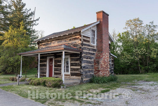 Photo - This Old Tollhouse on Main Street in Barboursville, West Virginia, Took payments Along The Land Portion of The Old- Fine Art Photo Reporduction