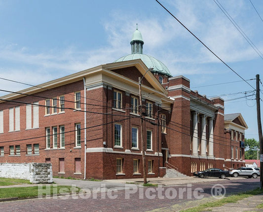 Photo - Second Presbyterian Church on The west Side of Huntington, West Virginia- Fine Art Photo Reporduction