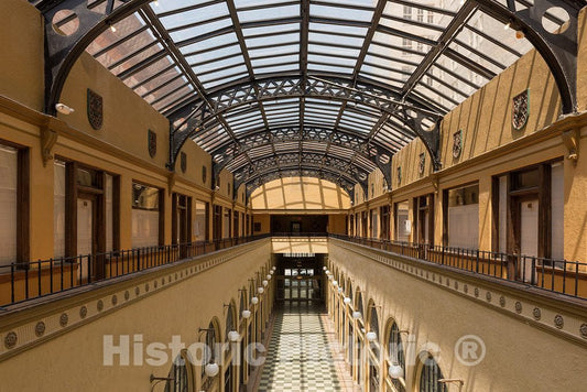 Photo - The Huntington Arcade, Originally Called The Ritter Arcade, in Downtown Huntington, West Virginia- Fine Art Photo Reporduction