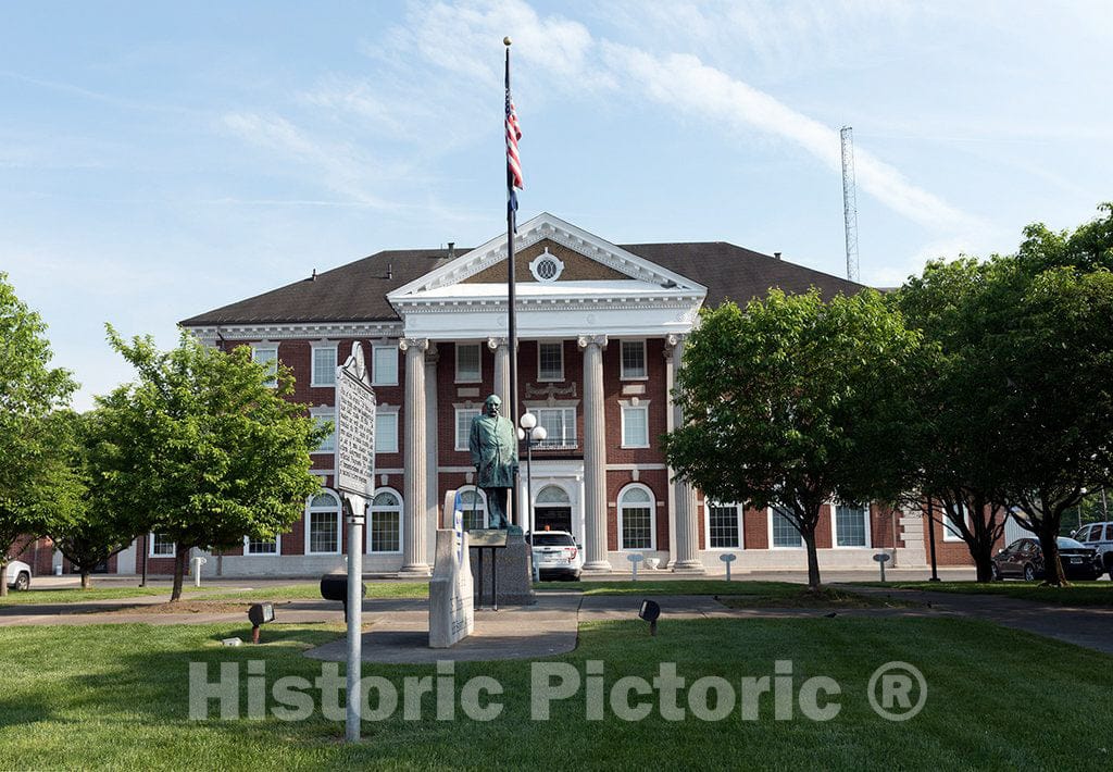 Photo - The CSX (Formerly C&O) Train Station in Huntington, West Virginia- Fine Art Photo Reporduction