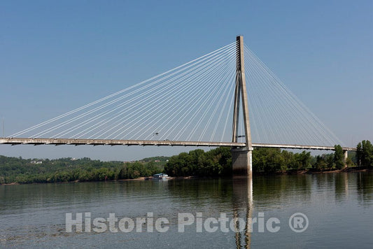 Photo - East Huntington Bridge, Huntington, West Virginia- Fine Art Photo Reporduction