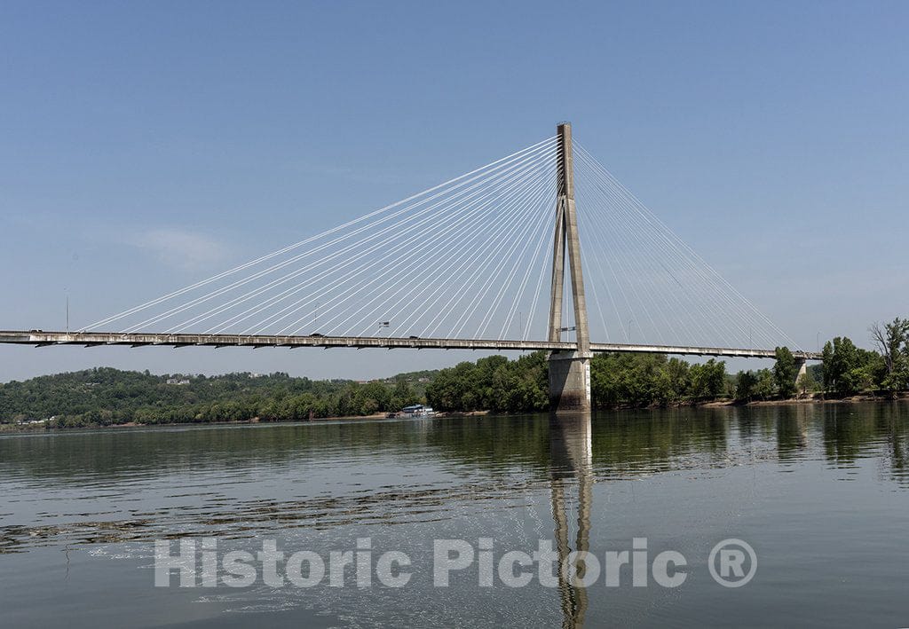 Huntington, WV Photo - East Huntington Bridge, Huntington, West Virginia