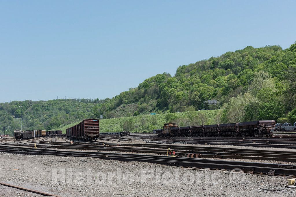 Photo - Rail Yard in Weirton, West Virginia- Fine Art Photo Reporduction