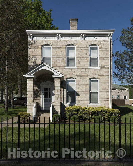 Photo - Small Gateway House at Wheeling Park in Wheeling, West Virginia. The 406-acre Park Opened in 1925- Fine Art Photo Reporduction