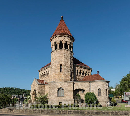 Photo - Vance Memorial Presbyterian Church in Wheeling, West Virginia, Built in 1897 by Industrialist James Nelson Vance in Honor of his Parents- Fine Art Photo Reporduction