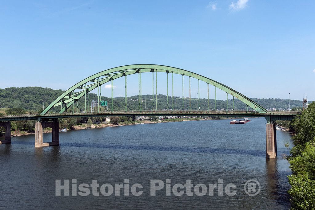 Photo - Fort Henry Bridge] Wheeling, West Virginia- Fine Art Photo Reporduction