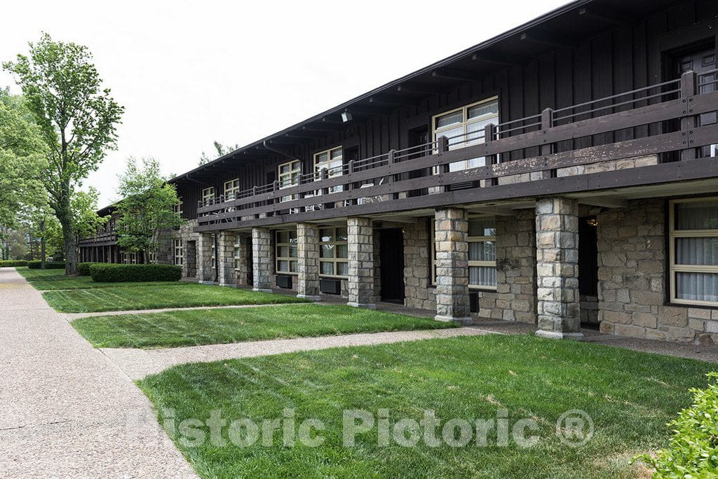 Photo - Wilson Lodge, a 271-room Lodge in Wheeling, West Virginia's, Oglebay Park, a self-Supporting Municipal Park, Resort and Conference Center- Fine Art Photo Reporduction