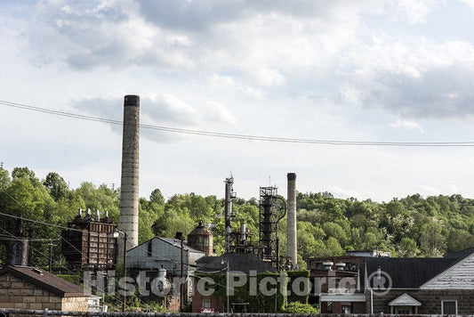 St. Marys, WV Photo - The Abandoned St. Marys Refinery in St. Marys, West Virginia