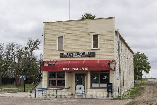 Hasty, CO Photo - The Post Office in Hasty, a Tiny Town in Bent County, Colorado