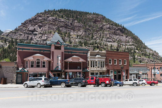 Photo - Downtown Ouray, Colorado- Fine Art Photo Reporduction