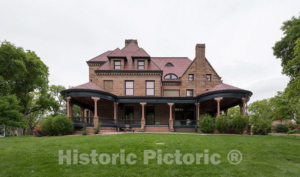 Photo - Rosemont Mansion, Also Known as The Thatcher Mansion, in Pueblo, Colorado- Fine Art Photo Reporduction