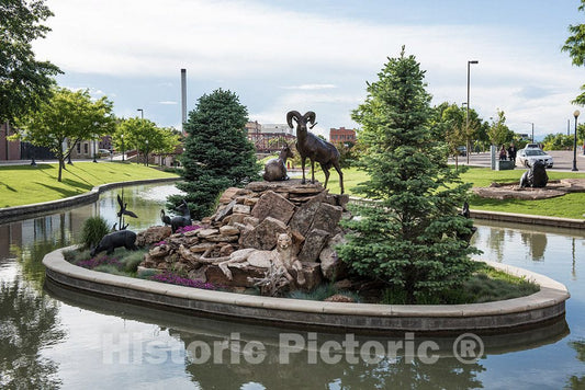 Photo - An interpretive display within the Historic Arkansas Riverwalk, a 32-acre urban waterfront with excursion and gondola boat rides, food, festivals