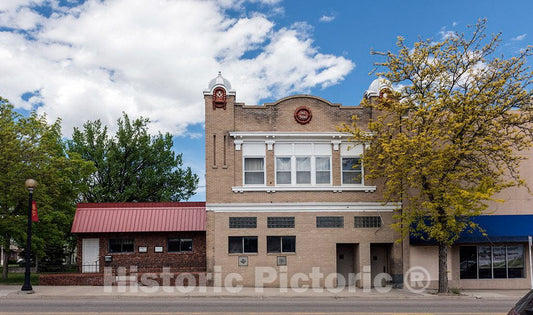 Photo - The 1889 Masonic Hall and adjacent buildings in Walsenburg, Colorado- Fine Art Photo Reporduction