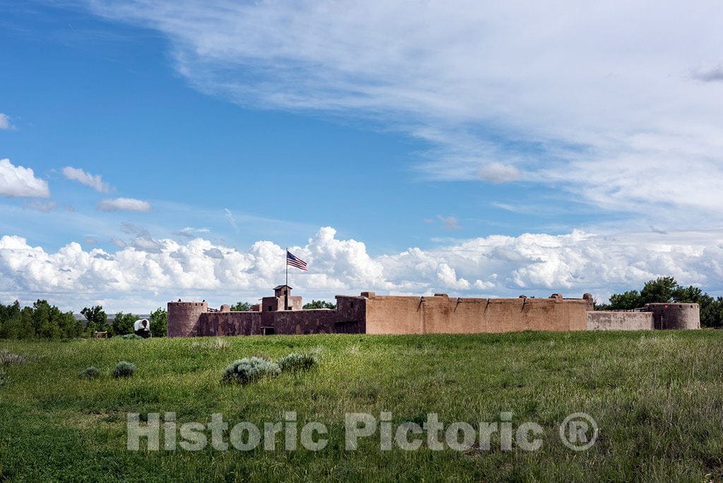 Photo - Bent's Old Fort, Outside La Junta in Otero County, Colorado- Fine Art Photo Reporduction
