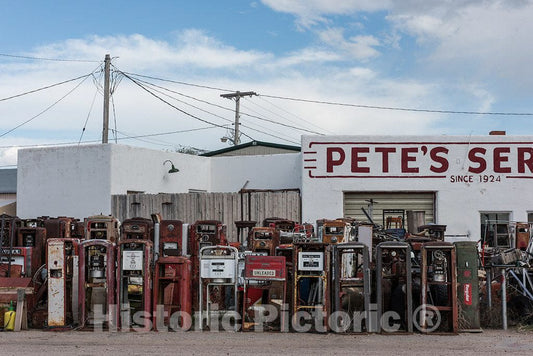 Photo- If You Ever Wondered Where All The Old Gasoline Pumps Went When Service Stations Closed or Changed Business Purposes 2 Fine Art Photo Reproduction