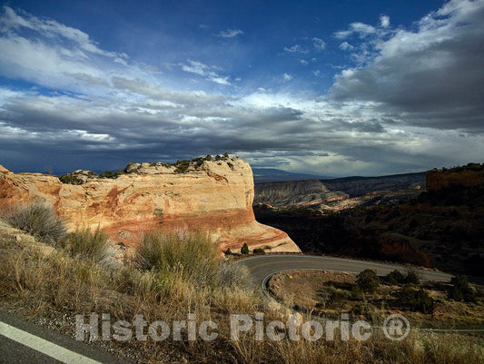Photo - Scenery at Colorado National Monument, which is by no Means a Monument in The Typical Sense of The Word- Fine Art Photo Reporduction