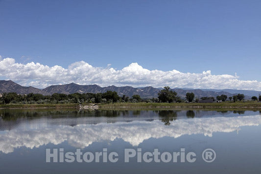 Rifle, CO Photo - Wide Point of The Colorado River Outside Rifle in Garfield County, Colorado