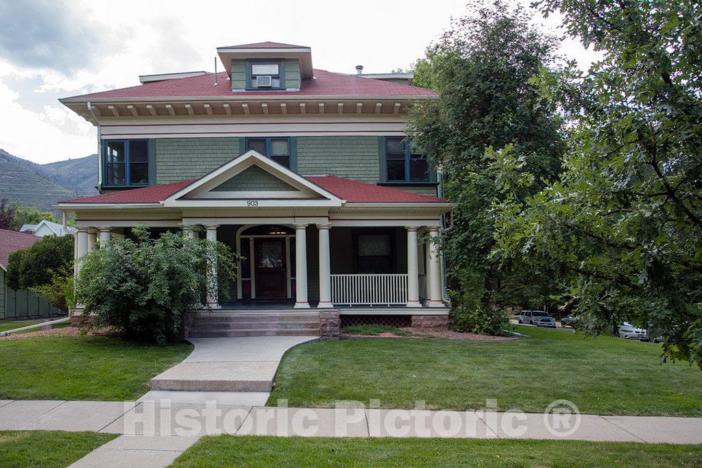 Photo - The Taylor House in Glenwood Springs, Colorado- Fine Art Photo Reporduction
