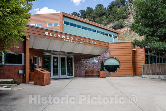 Photo - The Low-Slung Glenwood Center, Home of The Teaching Center and Administrative Offices of The Glenwood Springs Branch of Colorado Mountain College