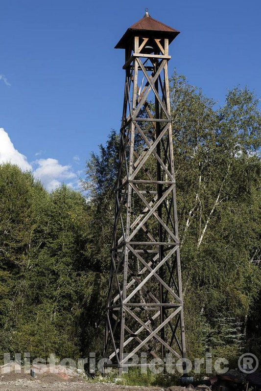 Photo - Although This Tall Structure in The Tiny Colorado Mountain Town of Marble Looks Like a Forest-fire Watchtower- Fine Art Photo Reporduction