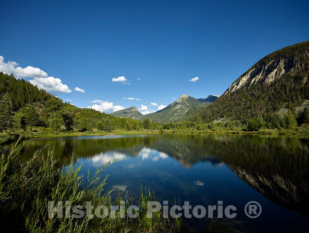 Photograph - Alpine Lake Along The high and Treacherous one-Lane Road up from The Town of Marble to What is Now (Except for a Handful of Summertime-only Residents) The Virtual Ghost Town. 2