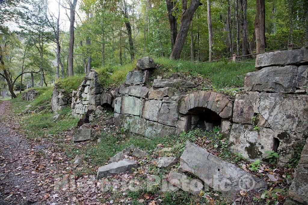 Photo- Remnants of Coke ovens at Nuttallburg 1 Fine Art Photo Reproduction