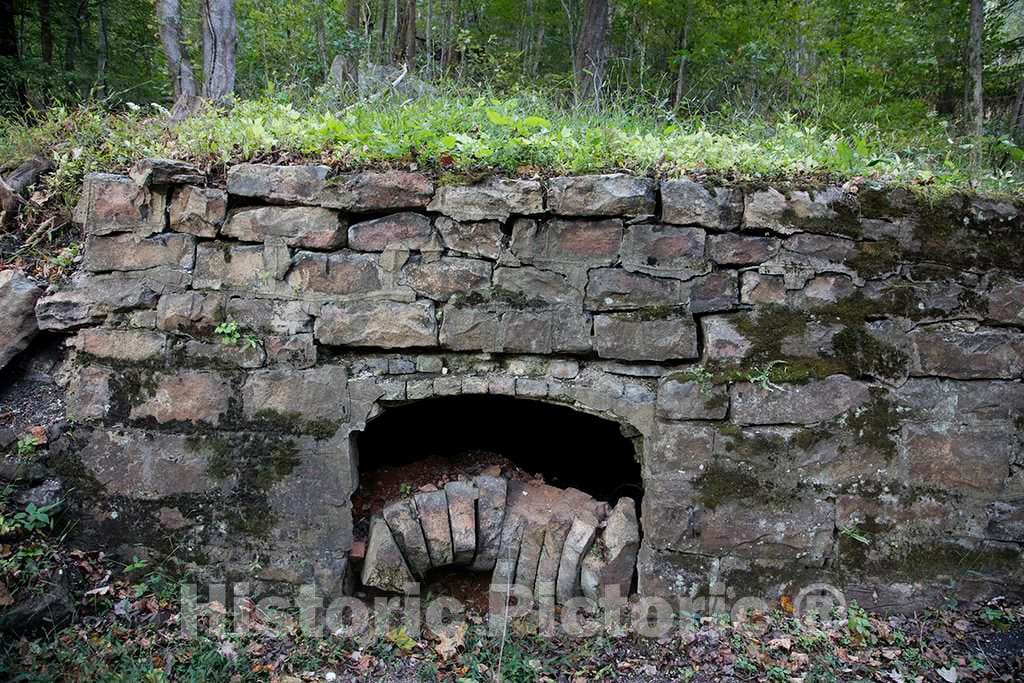Photo- Remnants of coke ovens at Nuttallburg 2 Fine Art Photo Reproduction