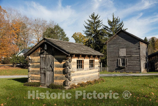 Photo - Outbuildings on The Grounds of The Withrow-Montgomery House in Lewisburg, West Virginia, Built in 1818 by John Weir for James Withrow- Fine Art Photo Reporduction