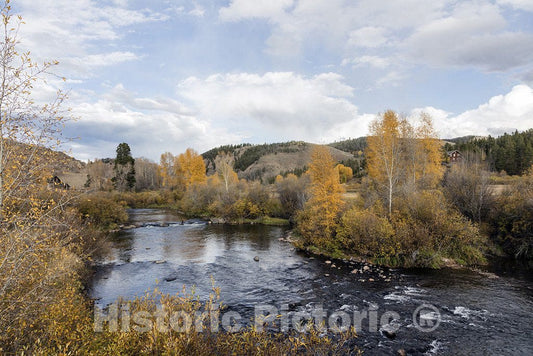 Grand County, CO Photo - Autumn Along The Colorado River in Grand County, Colorado.