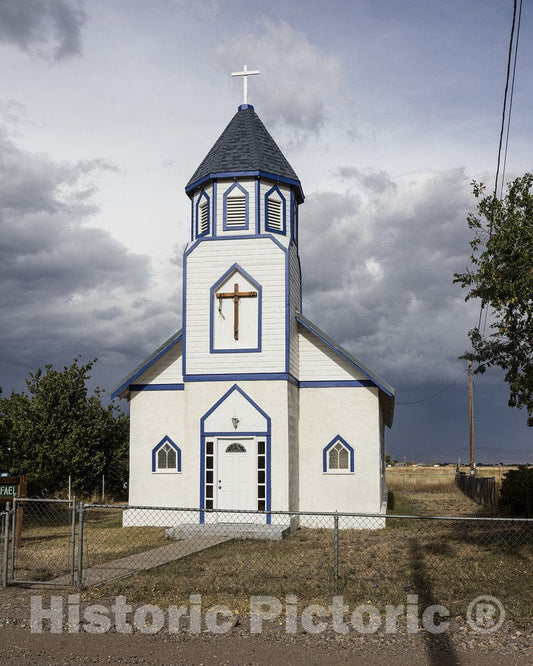 San Rafael, CO Photo - San Rafael & San Pedro Church in The Settlement of San Rafael in Conejos County, Colorado, Near The New Mexico Border.