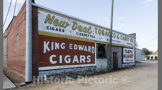 Greenwood, Mississippi Photo - an Old Cigar and Candy Company Office and Store-