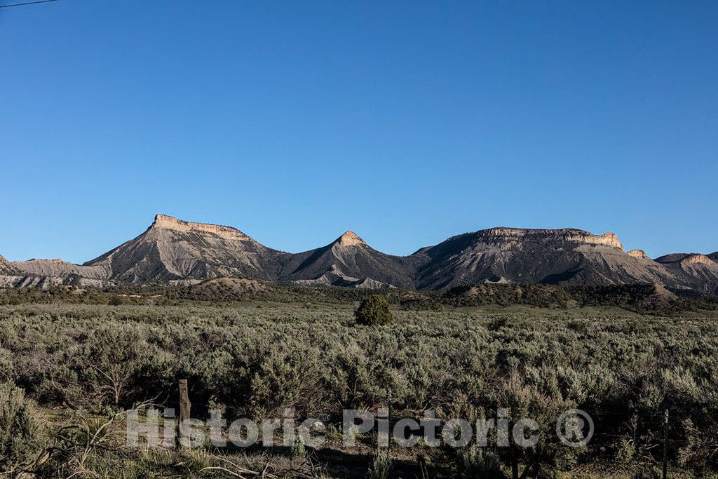 Photo - Rocky outcroppings in The Mancos Valley Near, but not in, Mesa Verde National Park in Montezuma County in The Southwest Corner of Colorado- Fine Art Photo Reporduction