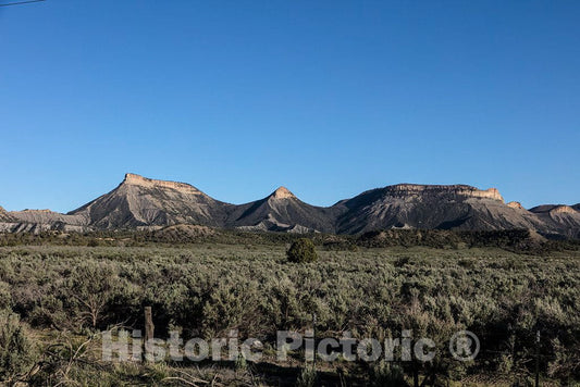 Photo - Rocky outcroppings in The Mancos Valley Near, but not in, Mesa Verde National Park in Montezuma County in The Southwest Corner of Colorado- Fine Art Photo Reporduction