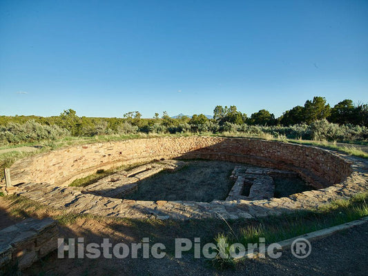 Photo - A Grand kiva, or Room Used for Religious Ceremonies, at The Canyon of The Ancients National Monument, one of The nation's Newest National Parks or Monuments