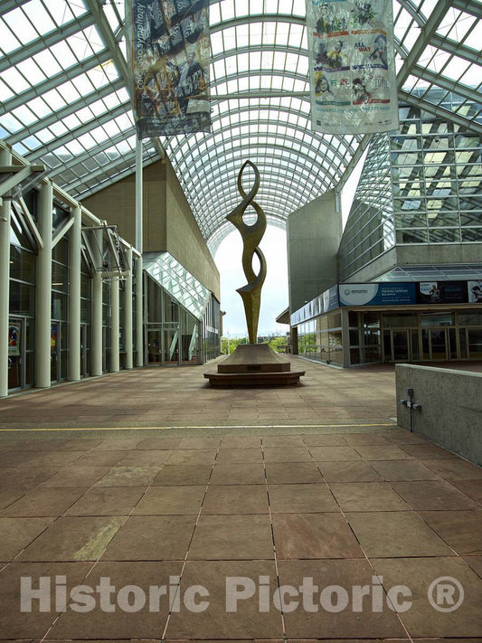 Photo- Sculpture in The Arcade That Connects Several venues at The Center for The Performing Arts in Downtown Denver, Colorado 2 Fine Art Photo Reproduction