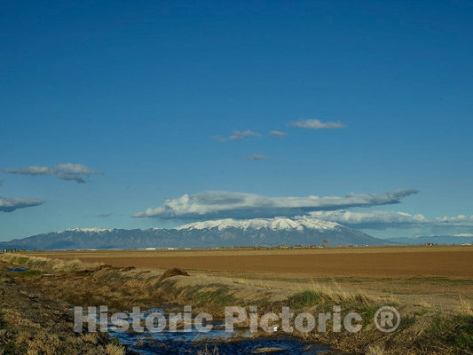 Photo- Rural Scene Near The Great Sand Dunes National Park and Preserve in Alamosa County, Colorado 1 Fine Art Photo Reproduction